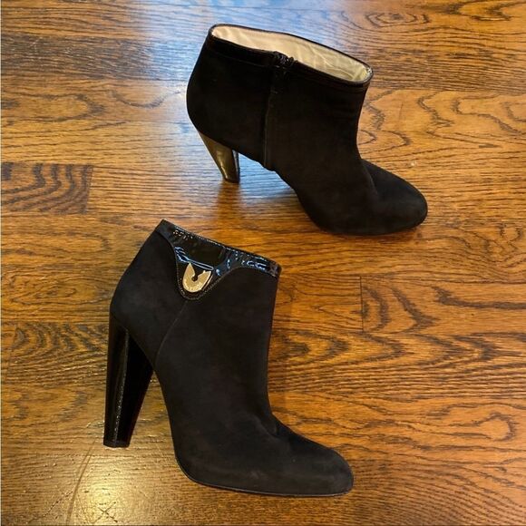 Gianfranco ferre black boots 39.5 - Picture 1 of 10